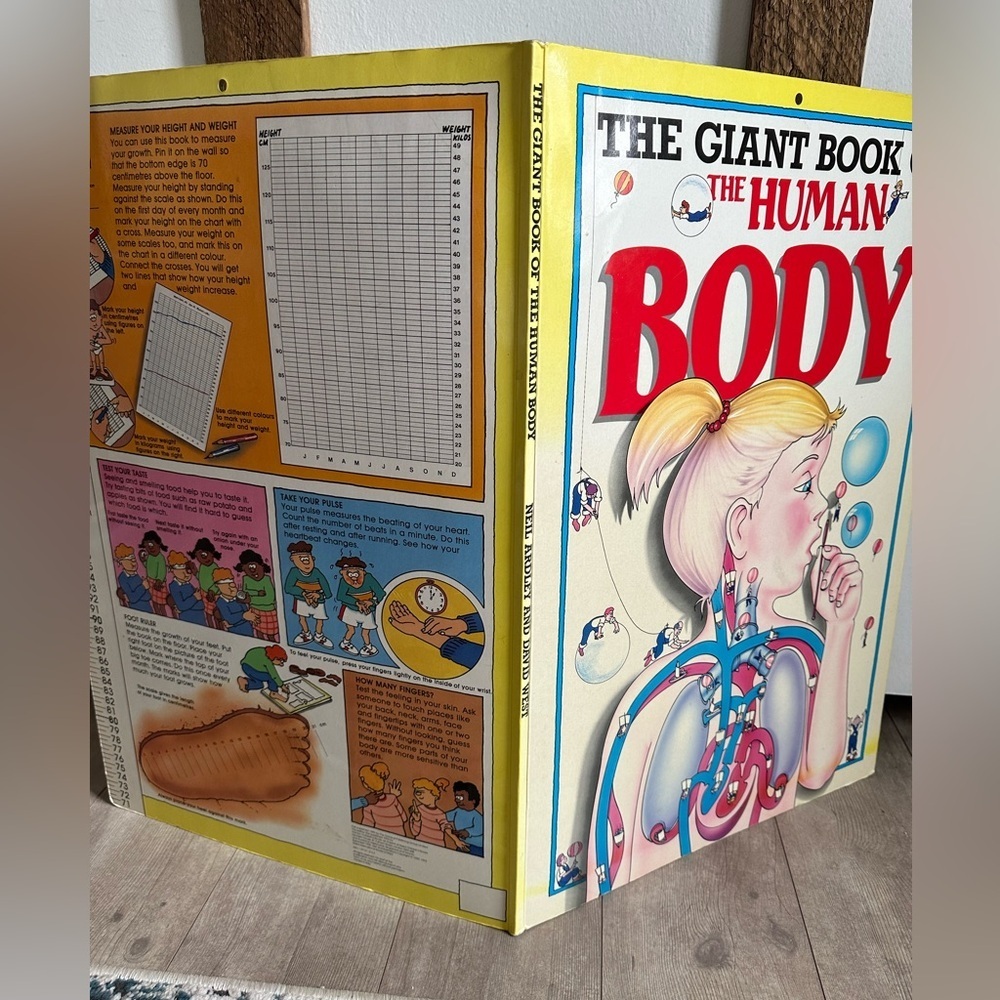 Vintage The Giant Book of the Human Body by Neil Ardley